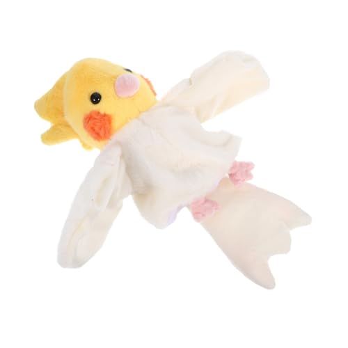Abaodam Plüsch Papagei Handpuppen Vögel Kuscheltiere Papagei Puppen Papagei Handpuppe Tier Handpuppen von Abaodam