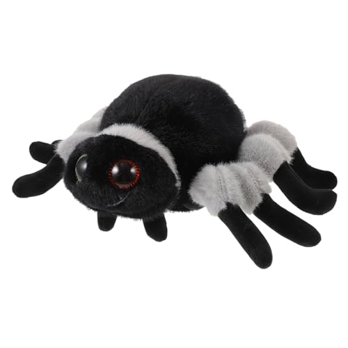Abaodam Plüsch Riesenspinne Weiches Stofftier mit Feinen Details Halloween Dekoration Kreatives für Freunde von Abaodam
