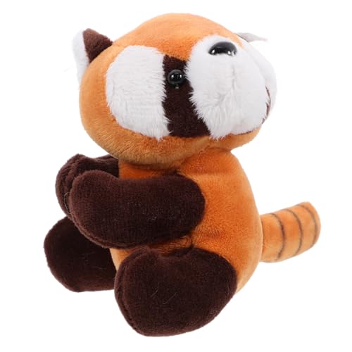 Abaodam Plüsch Roter Panda Clip Kuscheltier Dekorativer Clip für Büro Fenster Vorhang Pflanzen Deko Niedliches Rotes Panda aus Weichem Material von Abaodam