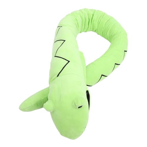 Abaodam Plüsch Schlangen Handpuppe Handpuppe Tierspielzeug Handpuppe Erzählpuppe Gruselige Schlangen Handpuppe Kleine Handpuppe Tierspielzeug Hände Puppe Grün Pp Baumwolle von Abaodam