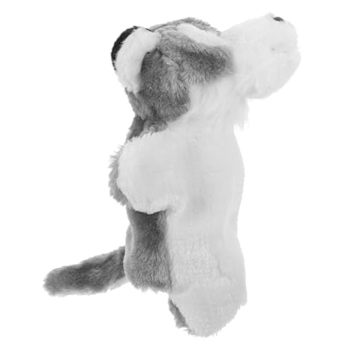 Abaodam Plüsch Wolf Handpuppe Kuscheliges Handpuppenspielzeug für Interaktives Storytelling Kreatives Lernspielzeug Niedliches Tier Plüschspielzeug Abaodam Plüsch Wolf Handpuppe Kuscheliges Handpuppenspielzeug für Interaktives Storytelling Kreatives Lernspielzeug Niedliches Tier Plüschspielzeug von Abaodam
