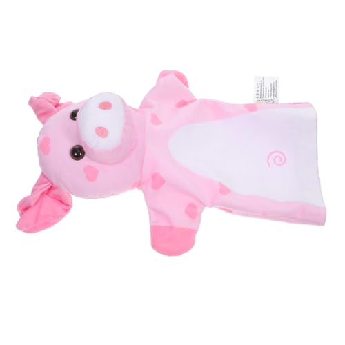 Abaodam Plüsch-handpuppe Schwein Weiche Bauernhof-tierpuppe für Kleinkinder Interaktives Lernspielzeug Geeignet für Vorschule Geschichten Erzählen Pädagogische Klassenzimmer-Puppen von Abaodam