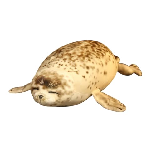 Abaodam Plüsch-seelöwen- Wohnkultur Entzückende Tierpuppe Plüschtier- Geschmeidige Plüschpuppe Simulation Von Tierpuppen Kinderspielzeug Plüschtiere Pp Baumwolle von Abaodam
