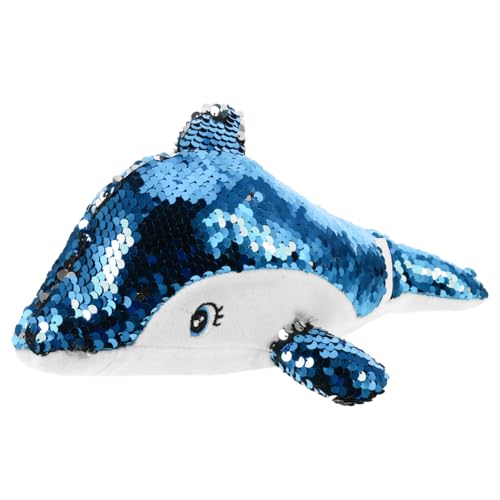 Abaodam Marine Tier Spielzeug Plüsch Delphin Puppe Pailletten Sensorischen Stofftier Für Schlafzimmer Geburtstag Abaodam Marine Tier Spielzeug Plüsch Delphin Puppe Pailletten Sensorischen Stofftier Für Schlafzimmer Geburtstag von Abaodam