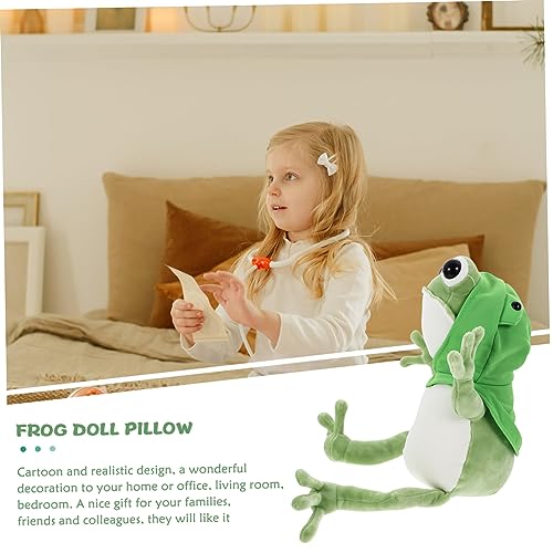 Abaodam Plüschfrosch Kuscheltier und Langlebig Dekoratives Froschspielzeug für Schlafzimmer Wohnzimmer Büro Niedliche Haushalts Froschpuppe als und Sofa Kissen Abaodam Plüschfrosch Kuscheltier und Langlebig Dekoratives Froschspielzeug für Schlafzimmer Wohnzimmer Büro Niedliche Haushalts Froschpuppe als und Sofa Kissen von Abaodam