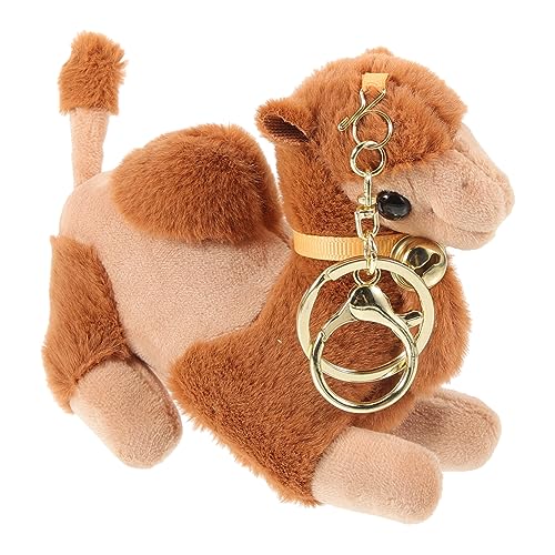 Abaodam Kuscheltier Kamel Aus Plüsch Süßes Und Tragbares Kamel Stofftier Für Deko Für Taschen Schlüsselanhänger Spielzeug Für Hause von Abaodam