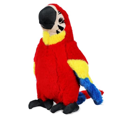 Abaodam Plüschpapagei Weiches Kuscheltier für Niedliches Papageien Dekorationsgeschenk Vielseitig Einsetzbar oder Sammlung Charmantes Design aus Hochwertigem Abaodam Plüschpapagei Weiches Kuscheltier für Niedliches Papageien Dekorationsgeschenk Vielseitig Einsetzbar oder Sammlung Charmantes Design aus Hochwertigem von Abaodam