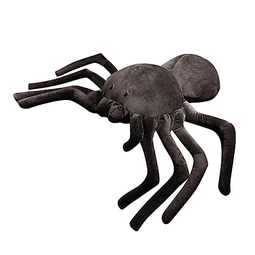 Abaodam Plüschtier Spinne für kinderspielzeug hühner Toys Spinnen Gefüllte Spinne aus Plüsch Plüsch-Riesenspinne- PP Baumwolle Black Abaodam Plüschtier Spinne für kinderspielzeug hühner Toys Spinnen Gefüllte Spinne aus Plüsch Plüsch-Riesenspinne- PP Baumwolle Black von Abaodam