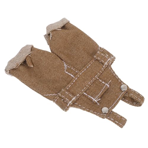 Abaodam Plüschtierkleidung Kawaii Plüschkleidung Anziehpuppen Stofftierkleidung Anziehpuppenkleidung Plüschkleidung Winzige Puppenkleidung Puppenzubehör Kleine Stofftierkleidung Hellbraun von Abaodam