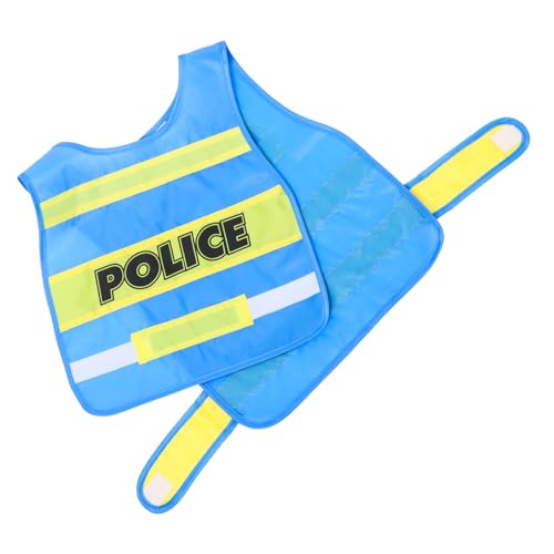 Abaodam Polizeikostüm Sie Weste Kinderkostüme kleinkind verkleiden Offizier Kostüm für Officer Vest Polizeikinder Weste Polizeiweste verkleiden sich Stoff Sky-blue Abaodam Polizeikostüm Sie Weste Kinderkostüme kleinkind verkleiden Offizier Kostüm für Officer Vest Polizeikinder Weste Polizeiweste verkleiden sich Stoff Sky-blue von Abaodam