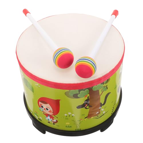 Abaodam Portable Floor Drum für Percussion Instrument mit Mallets Leichter Tragbarer Bodentrommel für Anfänger und Kleinkinder Robustes Musikspielzeug mit Klarem Klang für Frühe von Abaodam