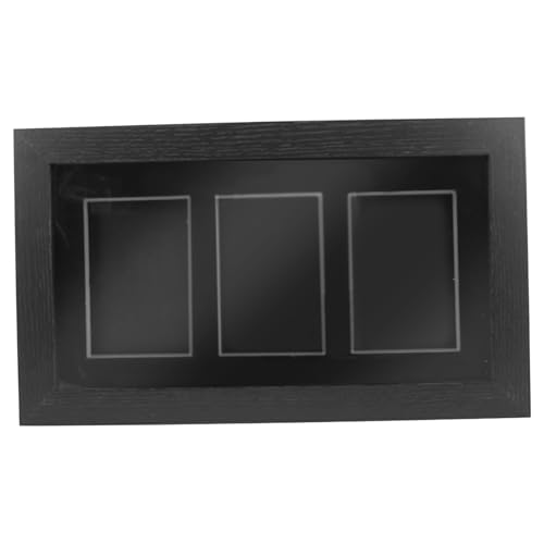 Abaodam Präsentationsständer Baseball Vitrine Kartenrahmen Display Für Die Wand Sammelkarten Display Sammelkarten Rahmen Sportkarten Display Fotorahmen Sportkarten Rahmen Faserplatte von Abaodam