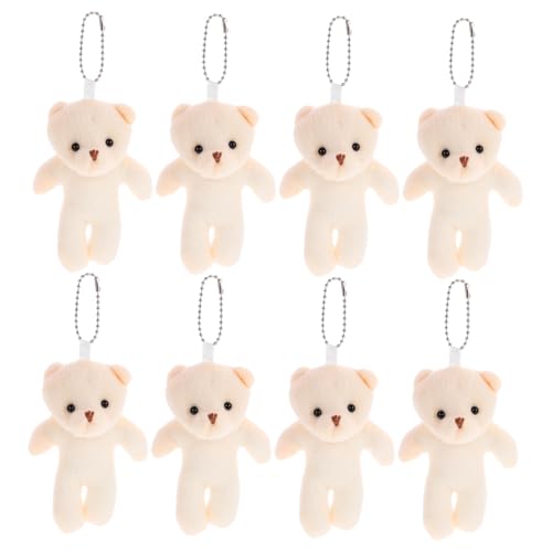 Abaodam Puppe Hase Bär Plüsch Dinosaurier Stofftier Tasche Schlüsselanhänger Charm Schlüsselanhänger Anhänger Wohnaccessoire Schlüsselanhänger Anhänger Pp Baumwolle von Abaodam
