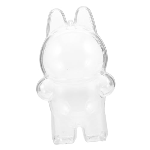 Abaodam Acryl Puppenvitrine Schutzhülle Miniaturfiguren Aufbewahrungsbox Puppenvitrine Für Figuren von Abaodam