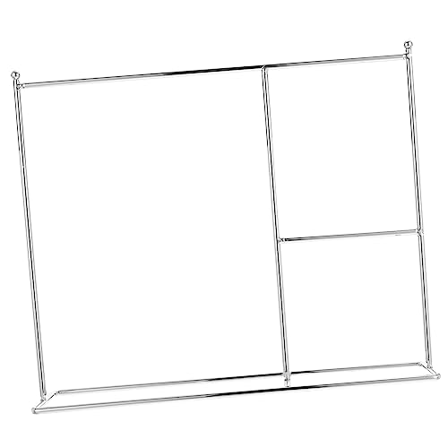 Abaodam Puppenkleiderständer aus Metall für Puppen Kleiner Kleiderständer für Puppenhaus Kleiderhalter für Puppen für Puppenkleidung und Spielzeugdekoration von Abaodam