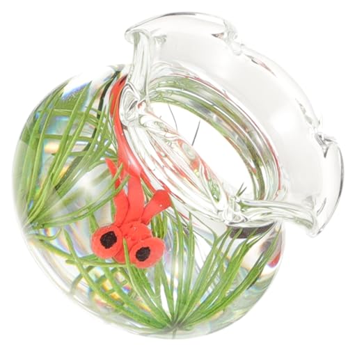 Abaodam Puppenhaus Aquarium wohnaccessoires Tiny House small Houses miniaturen Figuren Mini- Miniatur-Puppenhauszubehör Ente Kleine Fischschüssel winzige Möbel Plastik Transparent Abaodam Puppenhaus Aquarium wohnaccessoires Tiny House small Houses miniaturen Figuren Mini- Miniatur-Puppenhauszubehör Ente Kleine Fischschüssel winzige Möbel Plastik Transparent von Abaodam