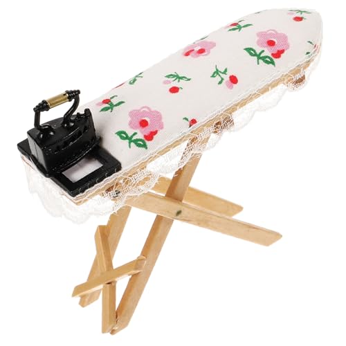 Abaodam Puppenhaus Bügeleisen Bügelbrett Machen Sie Es Mini-Essen Miniaturen Vorgeben Mini-bügeltisch Zubehör Eisentabletten Spielhaus-bügeltisch Mini-bügeldekor Holz Abaodam Puppenhaus Bügeleisen Bügelbrett Machen Sie Es Mini-Essen Miniaturen Vorgeben Mini-bügeltisch Zubehör Eisentabletten Spielhaus-bügeltisch Mini-bügeldekor Holz von Abaodam