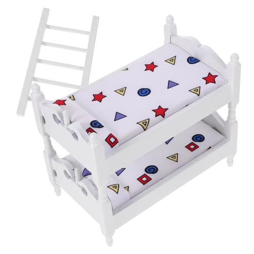 Abaodam Puppenhaus Etagenbett Spielzeughaus Etagenbetten Puppen Minibett Miniaturmöbel Ornament Puppenhausmöbel Minihaus Etagenbett Minibett Puppenhausbett Puppe Minimodelle Abaodam Puppenhaus Etagenbett Spielzeughaus Etagenbetten Puppen Minibett Miniaturmöbel Ornament Puppenhausmöbel Minihaus Etagenbett Minibett Puppenhausbett Puppe Minimodelle von Abaodam