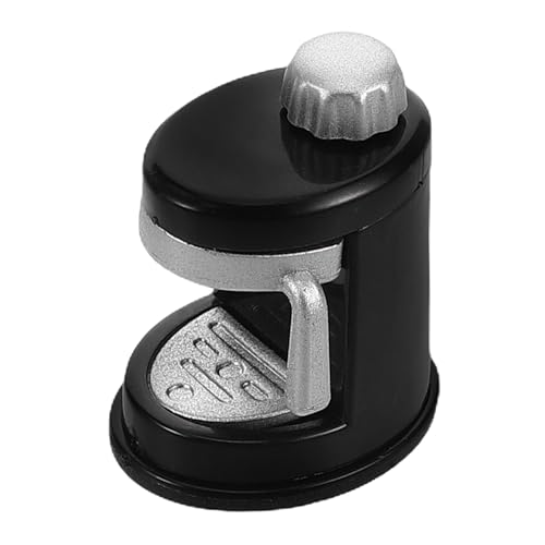 Abaodam Puppenhaus Kaffeemaschine Kaffeemaschine Mini Kaffeemaschine Miniatur Kaffeemaschine Kaffeemaschine Miniatur Kaffeemaschine Kaffeemaschine Kaffeehaus Modell Kaffeemaschine Ornament Schwarz von Abaodam