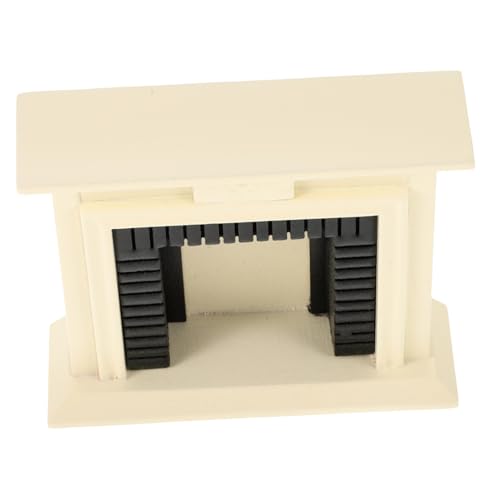 Abaodam Halloween Puppenhaus Dekoration Miniatur Miniatur Kamin Maßstab 1/12 Holz Spielzeug Für Pretend Spiel Möbel von Abaodam