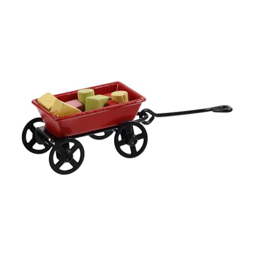 Abaodam Miniatur-Wagen-Modell Puppenhaus Mini-Wagen Spielzeugwagen Blöcke Sicheres Metallmaterial Fantasievolles Kinderspielzeug von Abaodam