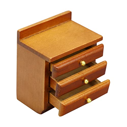 Abaodam Puppenhaus Möbel Handgefertigt Dekoratives Miniaturmöbel Glatte Oberfläche Lebendige Details als Puppenhaus Accessoire und Zierlicher Schreibtisch Abaodam Puppenhaus Möbel Handgefertigt Dekoratives Miniaturmöbel Glatte Oberfläche Lebendige Details als Puppenhaus Accessoire und Zierlicher Schreibtisch von Abaodam