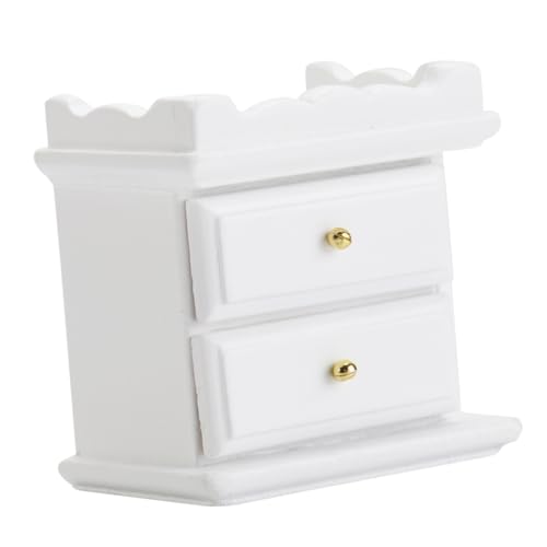 Abaodam Puppenhaus Möbel Modell Dekorativer Kleiner Beistelltisch mit Schubladen Kreative Miniatur Schlafzimmer Dekoration Abaodam Puppenhaus Möbel Modell Dekorativer Kleiner Beistelltisch mit Schubladen Kreative Miniatur Schlafzimmer Dekoration von Abaodam