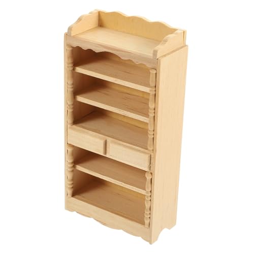 Abaodam Puppenhaus Möbel Realistisches Mini Wohnzimmerschrank Dekoratives Zubehör für Puppenhaus Schlafzimmer Esszimmer Kreatives DIY Bastelset von Abaodam