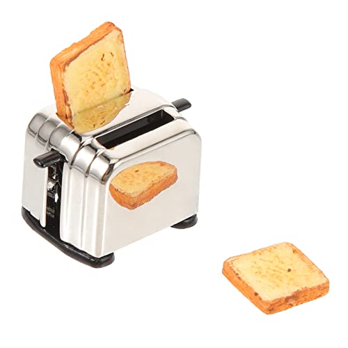 Abaodam Realistischer Mini-Toaster Für Kinder Spielküchengeräte Miniatur-brotbackautomatenmodell Im Maßstab 112 Sicher Und Dekorativ Abaodam Realistischer Mini-Toaster Für Kinder Spielküchengeräte Miniatur-brotbackautomatenmodell Im Maßstab 112 Sicher Und Dekorativ von Abaodam