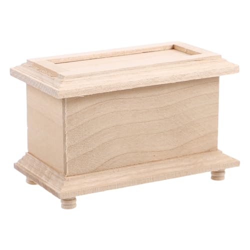 Abaodam Dollhouse Möbel Maßstab Hochzeit Truhe Nachttisch Miniatur Schrank Holz Spielzeug Zubehör Für Puppenhaus Dekoration von Abaodam