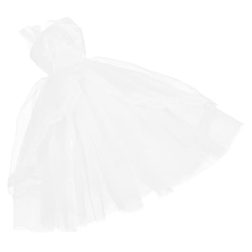 Abaodam Puppenkleid Hochzeit für Kleine Puppen Klassisches Weißes Design Anziehaccessoire Fördert Kreativität und Frühe Bildung Wiederverwendbar Abaodam Puppenkleid Hochzeit für Kleine Puppen Klassisches Weißes Design Anziehaccessoire Fördert Kreativität und Frühe Bildung Wiederverwendbar von Abaodam