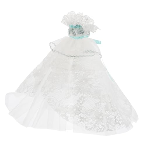 Abaodam Puppenkleid Miniatur Brautkleid mit Spitzen Elegantes Modellkleid für Puppen Stilvolles Foto requisit Passgenaues Ersatzkleid für Puppen mit Ähnlicher Figur Abaodam Puppenkleid Miniatur Brautkleid mit Spitzen Elegantes Modellkleid für Puppen Stilvolles Foto requisit Passgenaues Ersatzkleid für Puppen mit Ähnlicher Figur von Abaodam