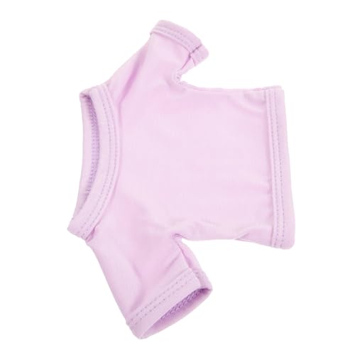 Abaodam Puppenkleidung aus Weichem Baumwollstoff Kurzärmeliges Buntes T Shirt Niedliches Kostüm für Kleine Puppen ca Leicht Modisches Puppenkleid für Dekoration von Abaodam