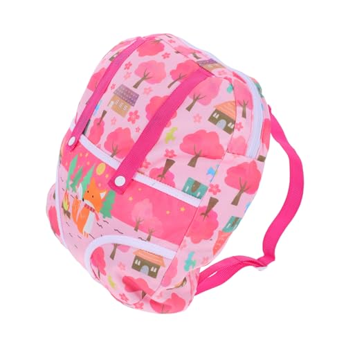 Abaodam Puppenrucksack Babypuppensachen Rucksack Für Mädchen Tragetasche Für Puppen Tragehilfe Für Babypuppen Babypuppentasche -babytrage Puppen-reisetragetasche Polyester von Abaodam
