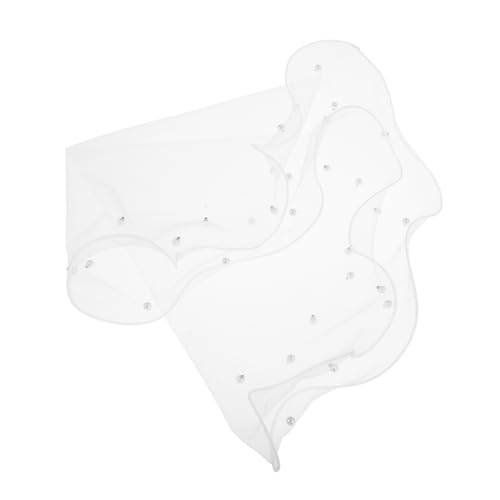 Abaodam Faux Brautschleier Für Puppen Elegante Tüll-hochzeitsdekoration Mit Perlen Für Puppen-hochzeitskleid-zubehör Und Braut-Accessoires Abaodam Faux Brautschleier Für Puppen Elegante Tüll-hochzeitsdekoration Mit Perlen Für Puppen-hochzeitskleid-zubehör Und Braut-Accessoires von Abaodam