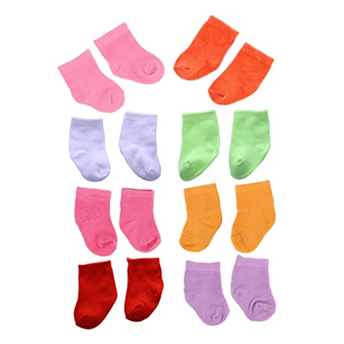 Abaodam Puppensocken Für Amerikanische ädchenpuppen Bunte Socken Puppenaccessoires Zur Dekoration Und Für Kostüme Abaodam Puppensocken Für Amerikanische ädchenpuppen Bunte Socken Puppenaccessoires Zur Dekoration Und Für Kostüme von Abaodam