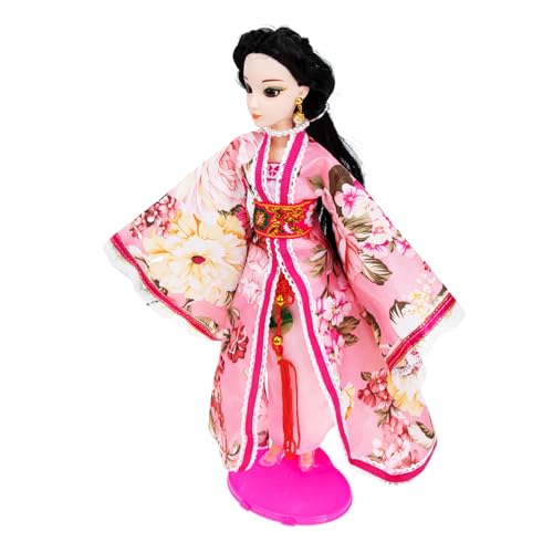 Abaodam Puppenspielzeug mit Han Chinesischer Kleidung Modepuppe für Schulkinder Langlebig und für Kreative Spielmomente für Puppenwagen Abaodam Puppenspielzeug mit Han Chinesischer Kleidung Modepuppe für Schulkinder Langlebig und für Kreative Spielmomente für Puppenwagen von Abaodam