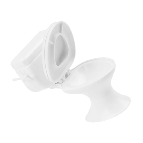 Abaodam Puppentoilette puppenhaus Toilette Badezimmermodell Spielzeug Puppenhausmöbel Mini-Puppenhauszubehör Toilette für Minihaus zarte Mini-Toilettendekore winzige Toilette Plastik Weiß Abaodam Puppentoilette puppenhaus Toilette Badezimmermodell Spielzeug Puppenhausmöbel Mini-Puppenhauszubehör Toilette für Minihaus zarte Mini-Toilettendekore winzige Toilette Plastik Weiß von Abaodam