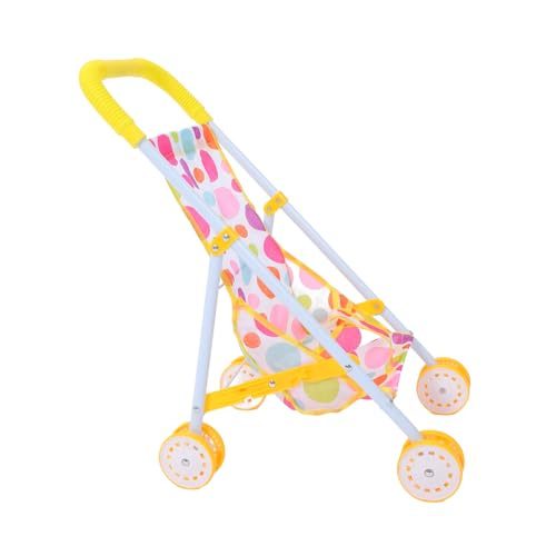 Abaodam Puppenwagen für Faltbarer Puppenwagen mit Großem Stauraum Komfortablem Griff und Nutzung für Rollenspiele Kindergeburtstage Abaodam Puppenwagen für Faltbarer Puppenwagen mit Großem Stauraum Komfortablem Griff und Nutzung für Rollenspiele Kindergeburtstage von Abaodam