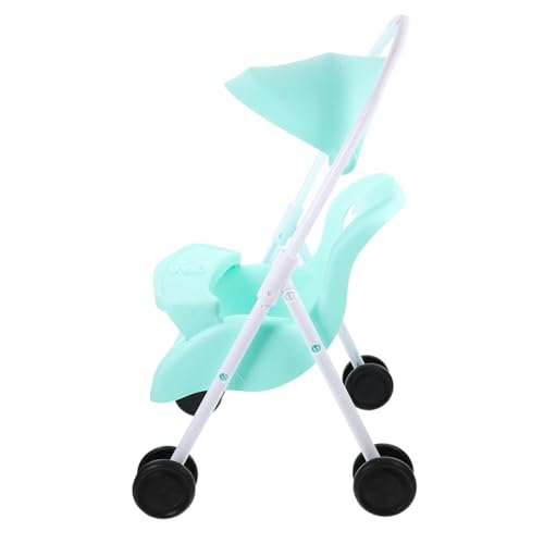 Abaodam Puppenwagen für Mädchen Simulierter Kinderwagen Grasgrün Leicht Sicher und Langlebig für Rollenspiele und Puppenhaus Dekoration Abaodam Puppenwagen für Mädchen Simulierter Kinderwagen Grasgrün Leicht Sicher und Langlebig für Rollenspiele und Puppenhaus Dekoration von Abaodam