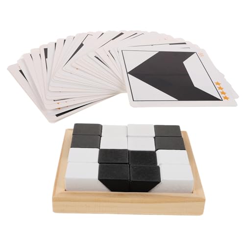 Abaodam Puzzle-bausteine Junge Süße Rätsel Bausteine ​​Puzzle Kinderspiele Kleinkind Rätsel Brettspiele Tabletop-Spiele Konstruktionsspielzeug Puzzlespiele Rätsel Für Holz von Abaodam