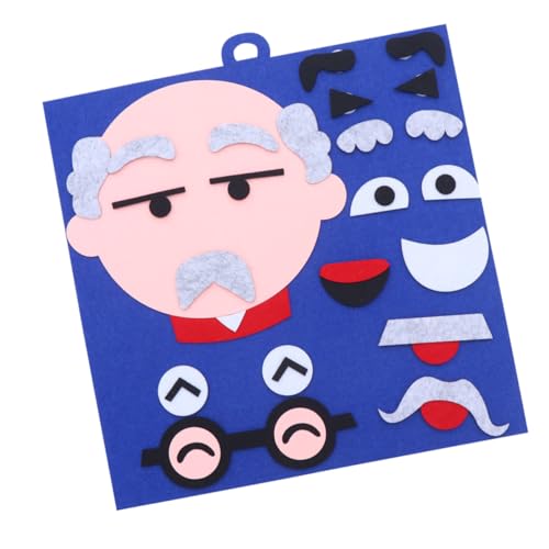 Abaodam Puzzle für Lustiges Farbenfrohes Ausdrucks Puzzle aus Vliesstoff Fördert die Kognitive Entwicklung für Jungen und Zuhause oder Schule Abaodam Puzzle für Lustiges Farbenfrohes Ausdrucks Puzzle aus Vliesstoff Fördert die Kognitive Entwicklung für Jungen und Zuhause oder Schule von Abaodam