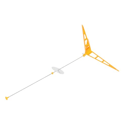 Abaodam Raketenmodellwerfer Raketenmodell Startvorrichtung Modellraketen Zubehör Raketenmodell Zubehör Raketenständer Modellraketenwerfer Raketenwerfer für Eisen Yellow von Abaodam