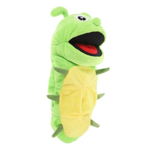 Abaodam Raupen Handpuppe Vogelspielzeug Papageienspielzeug Kinderspielzeug Puppen Marionetten Handpuppe Für Raupen Handspielzeug Performance Requisite Simulations Raupenmodell von Abaodam