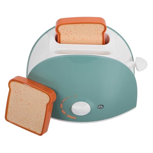 Abaodam Realistische Brotmaschine Toaster Küche Rollenspiel Küchengerät für Kreative Mädchen Interaktives Küchenset Fördert Fantasie und Soziales von Abaodam