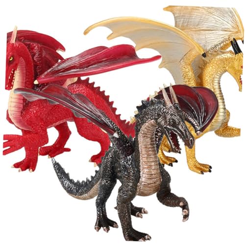 Abaodam Realistische Dinosaurier Figur aus Robustem Material Detailreiches Tierornament für Ab Jahren Dekoratives Dinosaurier Modell als Geschenk und Wohnraumdekoration Lebensechte von Abaodam