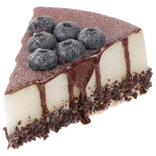 Abaodam Realistische Gefälschte Obstkuchendekoration, Künstliches Dessertmodell, Simulationskuchenmodell, Foto-Requisite von Abaodam