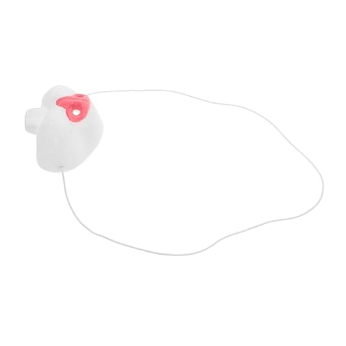 Abaodam Realistische Hasennase Kostüm Zubehör für Ostern und Halloween Verstellbarer Elastischer Nasenprop für Party und Bühnenauftritte Leichtes Süßes Kaninchen Dress Up Accessoire von Abaodam