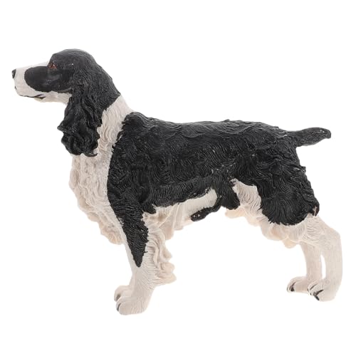 Abaodam Realistisches Spaniel Modell Für Hundeliebhaber Detaillierte Harzfigur Dekoratives Haustier Spielzeug Für Junge Mädchen Als Oder Sammlerstück Für Verschiedene Szenen von Abaodam