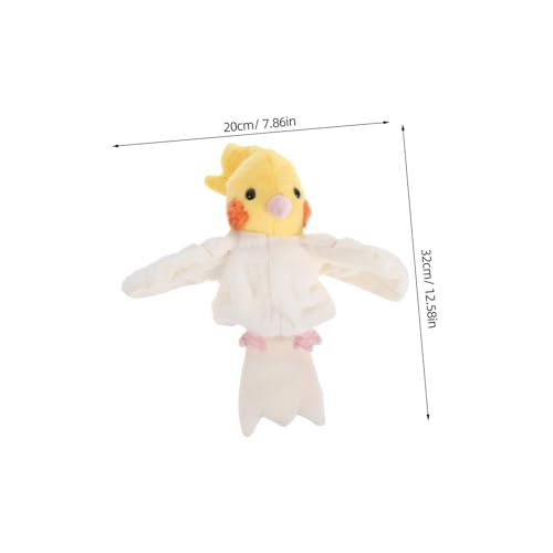 Abaodam Realistische Papagei Handpuppe aus Weichem Plüsch Interaktive Vogel Handpuppe für Bauchredner Vielseitig Nutzbar als Dekoration und Detailgetreues Rollenspiel Zubehör Abaodam Realistische Papagei Handpuppe aus Weichem Plüsch Interaktive Vogel Handpuppe für Bauchredner Vielseitig Nutzbar als Dekoration und Detailgetreues Rollenspiel Zubehör von Abaodam